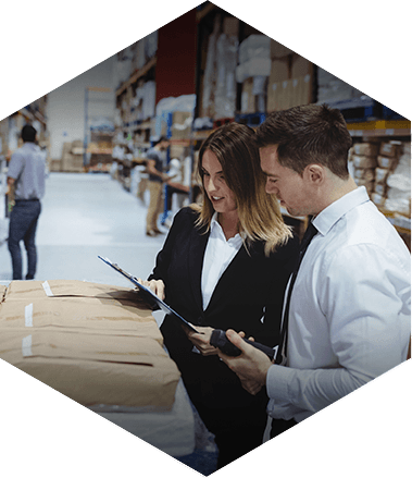 working peacefully in warehouse free from pests